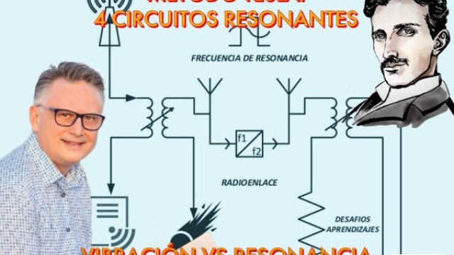 Método Nikola Tesla Los 4 circuitos resonantes